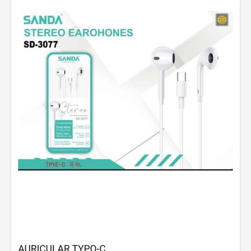 Auriculares con cable 3077 Tipo C 