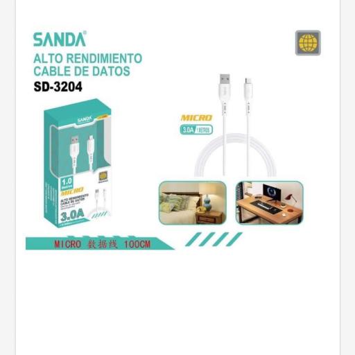 Cable de datos de alto rendimiento Sanda 3204