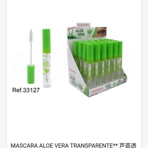 Máscara Aloe Vera transparente