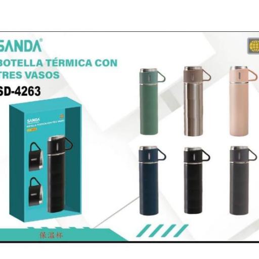 Botella deportiva térmica 4263 Precio unidad 