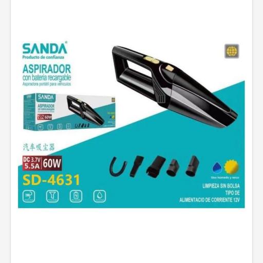 Aspiradora portátil recargable Sanda 