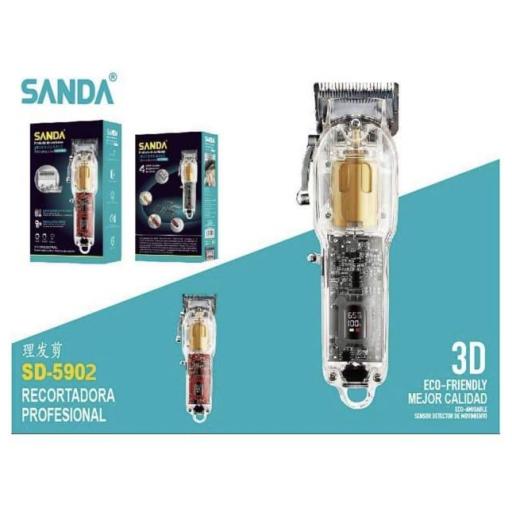 Rapadora recargable Sanda 5902