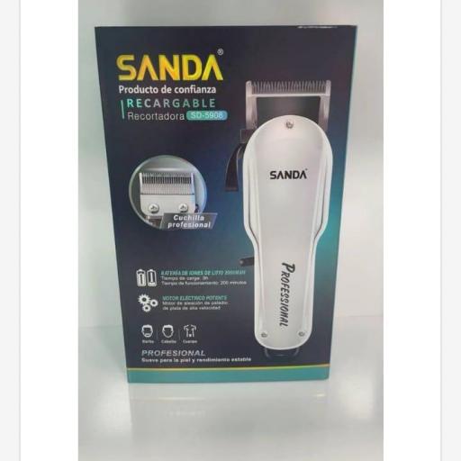 Rapadora recargable Sanda 5908