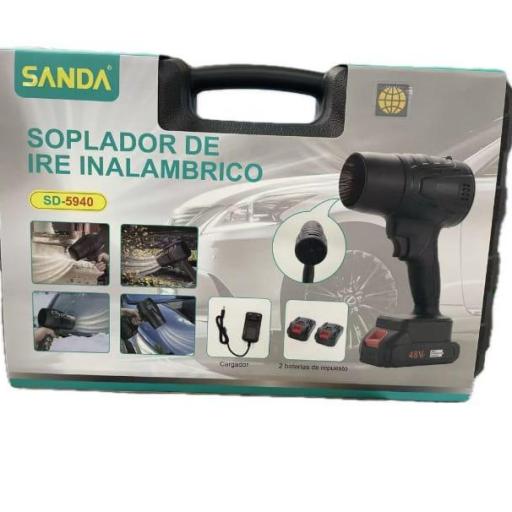 Soplador de aire inalámbrico Sanda 5940