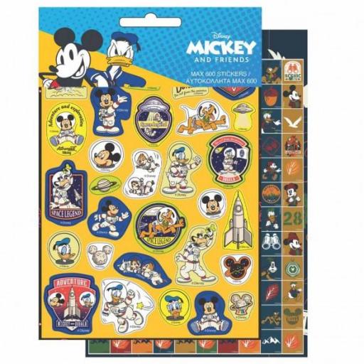 Set de 600 pegatinas de Mickey