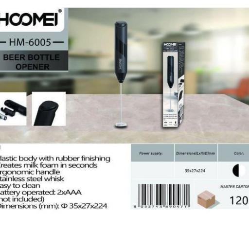 Espumador de leche electrónico Hoomei 6005