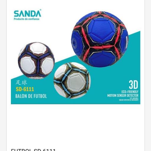 Balón de fútbol Sanda 6111 .Precio unidad 