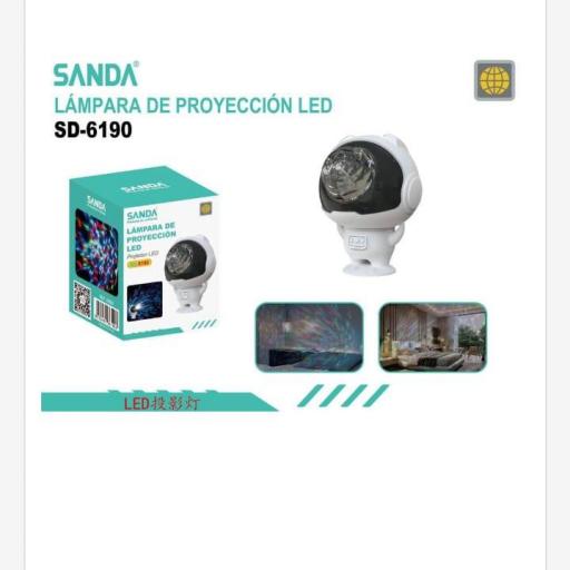 Sanda lámpara de proyección led 