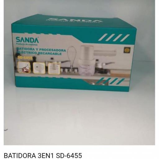 Mini batidora portátil recargable Sanda 6455