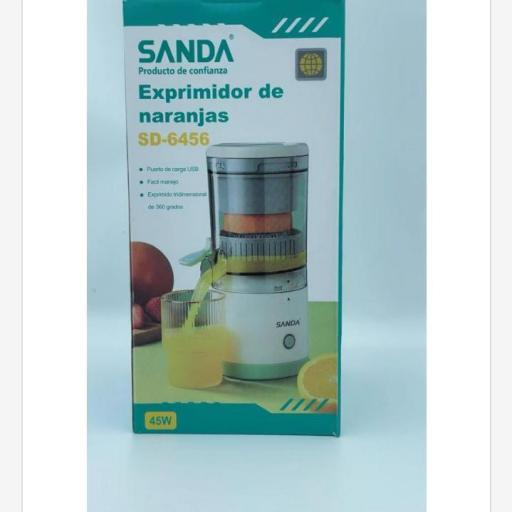 Exprimidor portátil recargable Sanda 6456 [0]