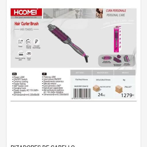 Rizador de pelo Hoomei 7048XS