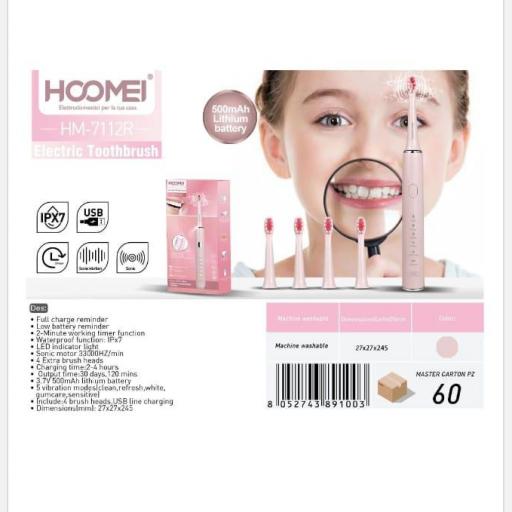 Cepillo dental recargable Hoomei 7112R