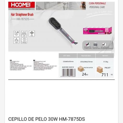 Cepillo eléctrico 30 W Hoomei 7875DS