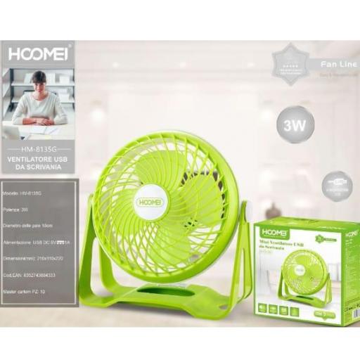 Mini ventilador de escritorio Hoomei 8135 [1]