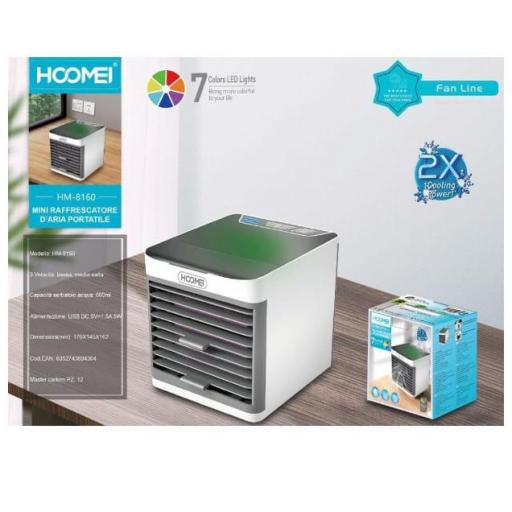 Mini ventilador de aire refrescante Hoomei 8160 [0]