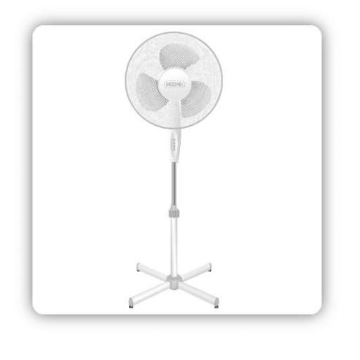 Ventilador de pie Hoomei 8670 