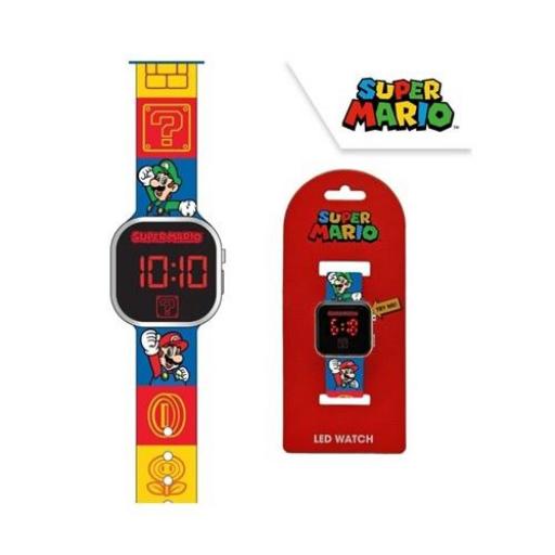 Reloj infantil digital "Super Mario" 