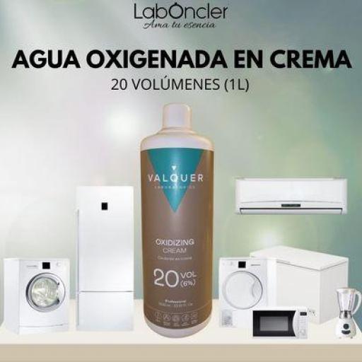 Agua oxigenada en crema 