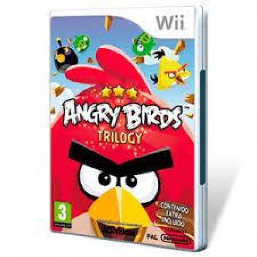 Wii Juegos Angry Birds: Trilogy de segunda mano