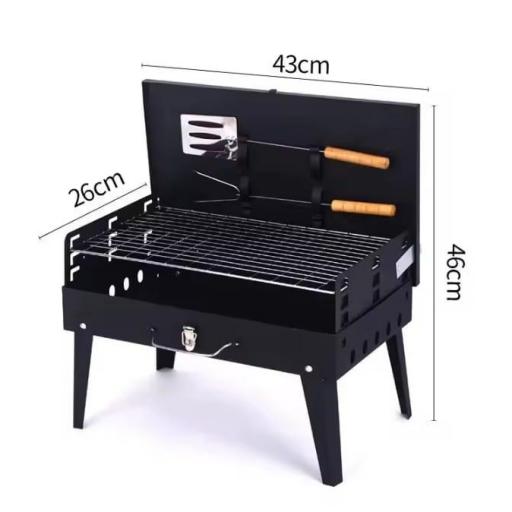 Barbacoa portátil plegable con accesorios [2]