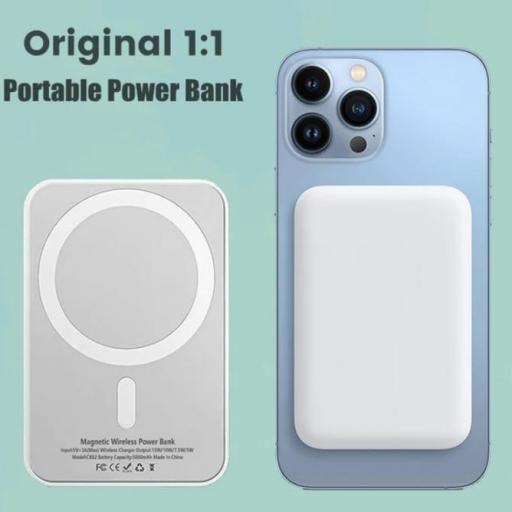 Batería externa (Power bank)  portátil magnética para smartphone [0]