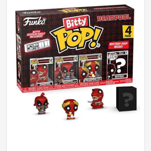 Linky Pop Deadpool Pack de 3 unidades + sorpresa