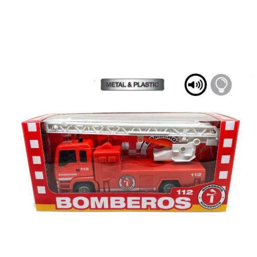 Linky Coche Bomberos con luces y sonido