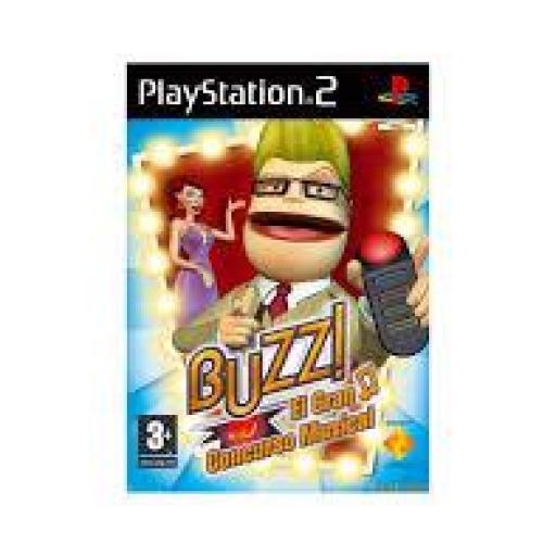 Playstation2 Juegos Buzz! El Gran Concurso Music (Solo Juego) de segunda mano