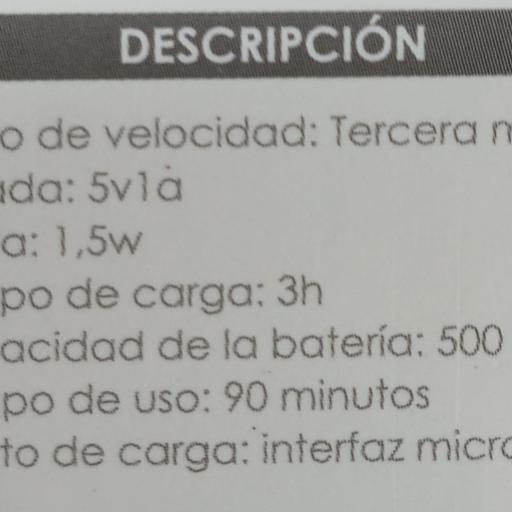 Mini ventilador portátil recargable GL69289 [1]