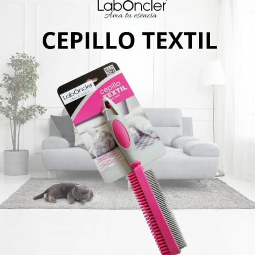 Cepillo textil rosa  [0]