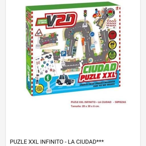 Linky Ciudad puzzle XXL Infinito