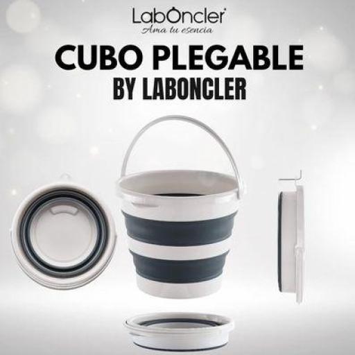 Cubo plegable 12 litros "Laboncler"