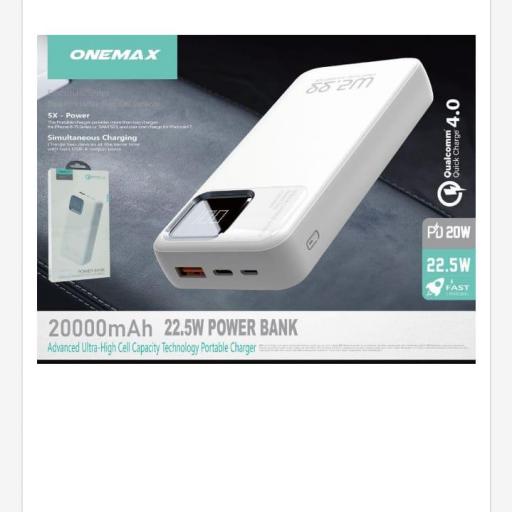 Power bank 20.000 mAh EFX104