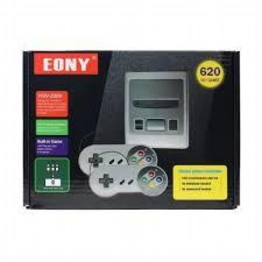 Eony Consola de videojuegos clásicos (emuladores) con 2 mandos + adaptador HDMI de regalo