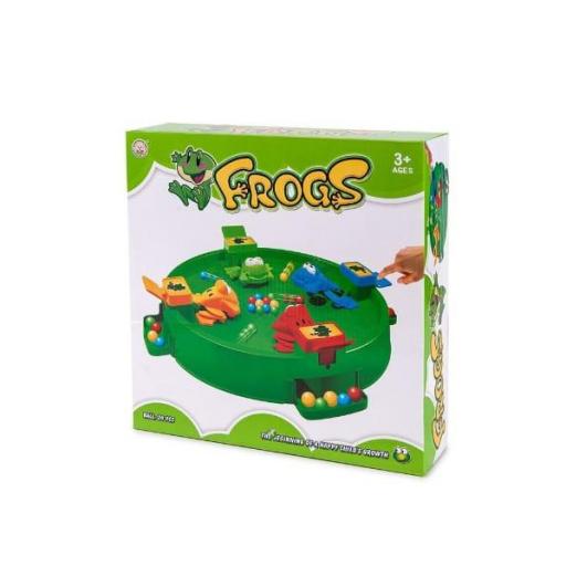 Linky Juego de mesa "Frogs" Tragadores de bolas 