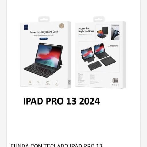 Funda con teclado para Ipad Pro 13 