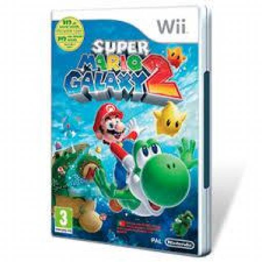 Wii Juegos Super Mario Galaxy 2 de segunda mano