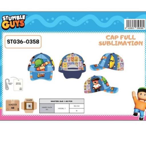 Gorra infantil Stumble Guys