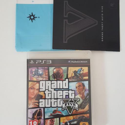 PS3 GTA V de segunda mano