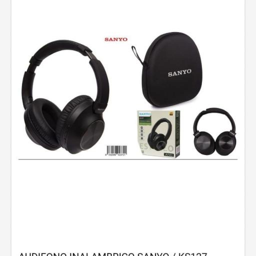 Auriculares inalámbricos bluetooth Sanyo KS127