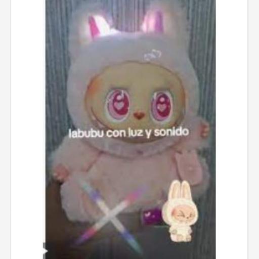 Labubu con luz y sonido.Precio unidad 