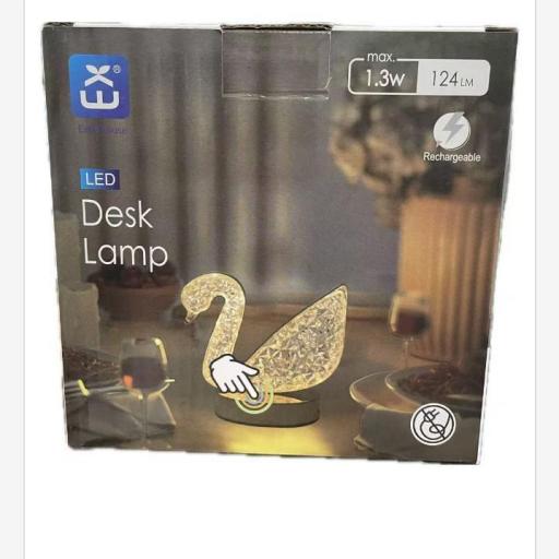 Lámpara de mesa recargable 