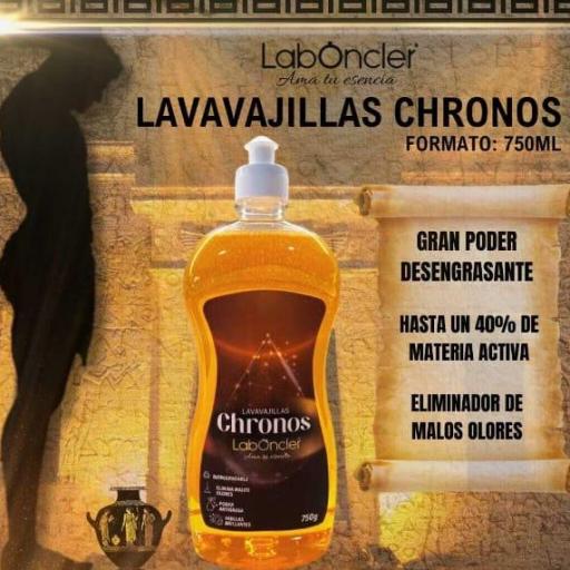 Lavavajillas manual Chronos 750 ml 