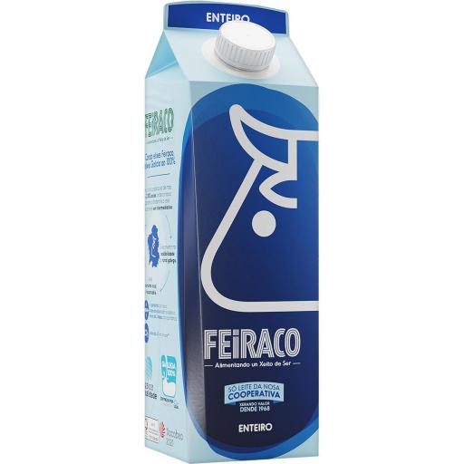 Feiraco Leche entera brik 1 l