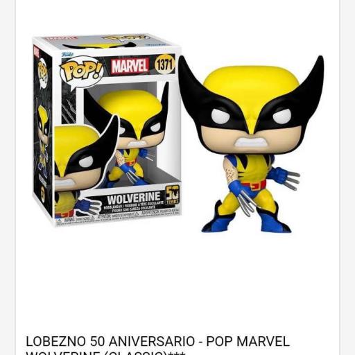 Linky Pop Wolverine 50 aniversario 