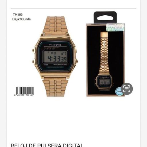 Reloj digital de pulsera Timemark  TM159