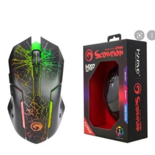 Ratón gamer con cable M207 