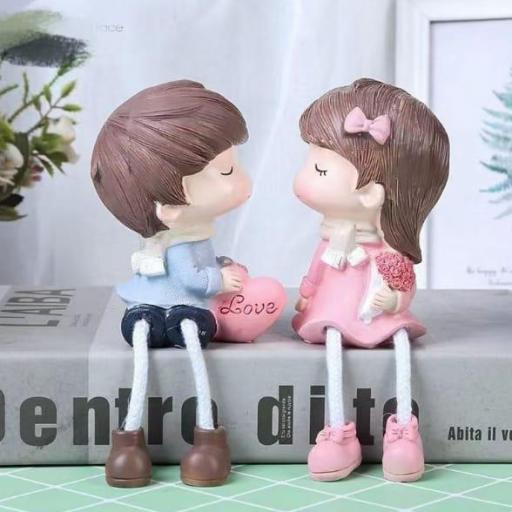 Linky Set figuritas pareja en miniatura 