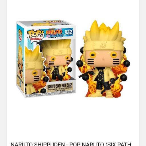 Linky Funko Pop Naruto Sixth Path Sage 932