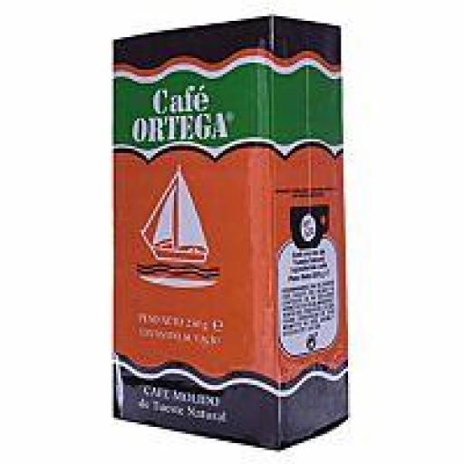 Ortega café molido natural 250 g